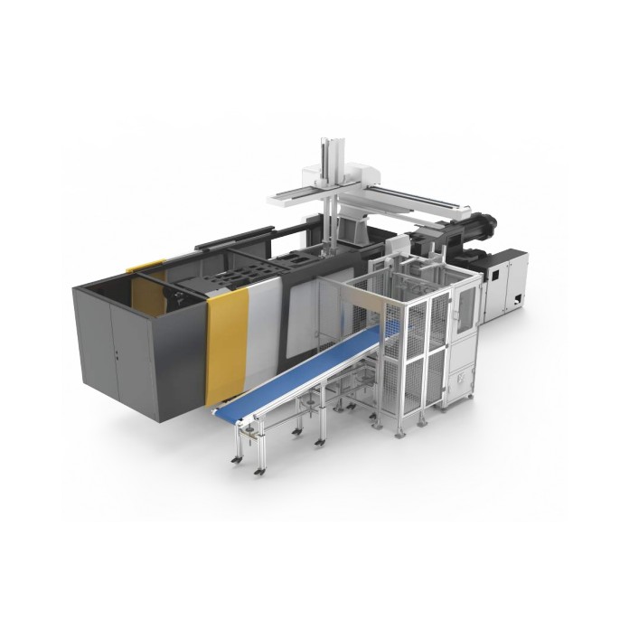 Robot IML ad alta voce per secchio di plastica